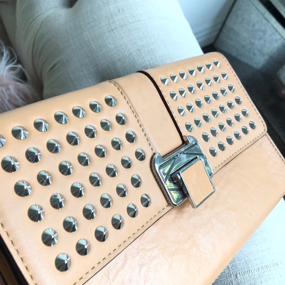Rebecca Minkoff coco studded flap clutch - Picture 5 of 6
